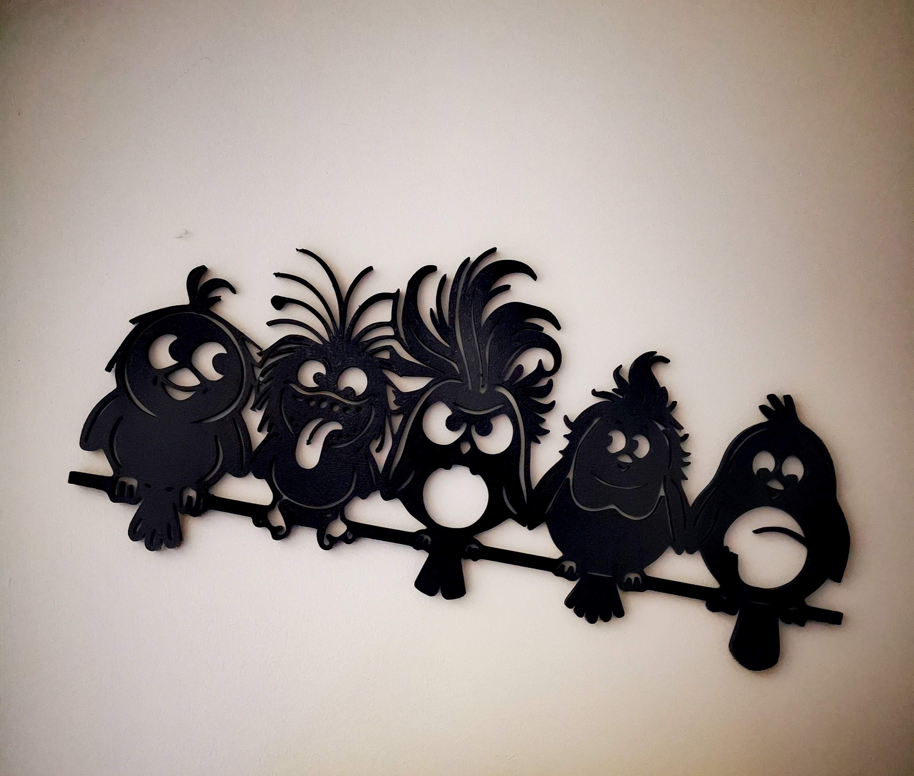 Oiseaux fun - Wall Art
