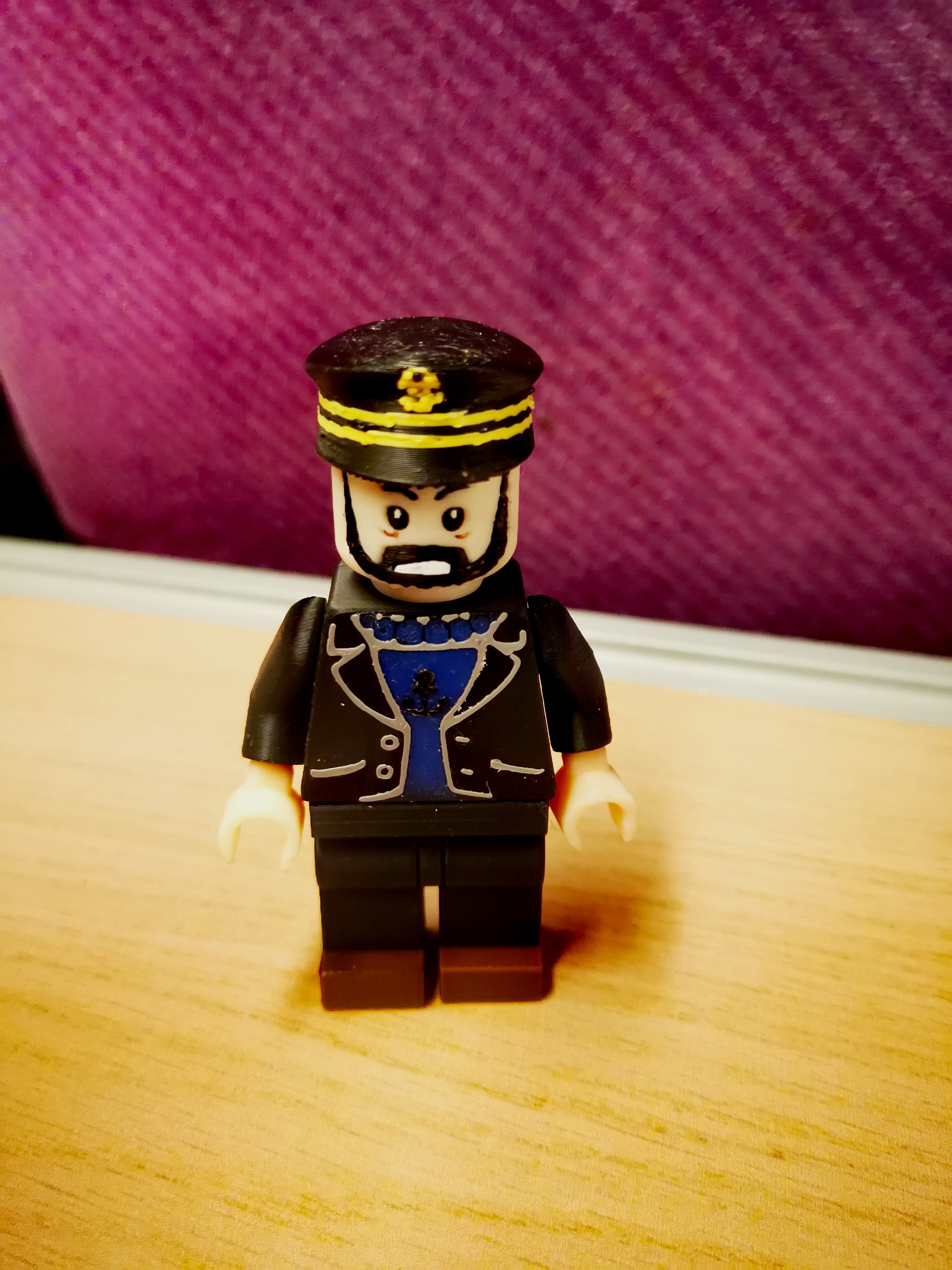 Capitaine Haddock (style Playmobil)
