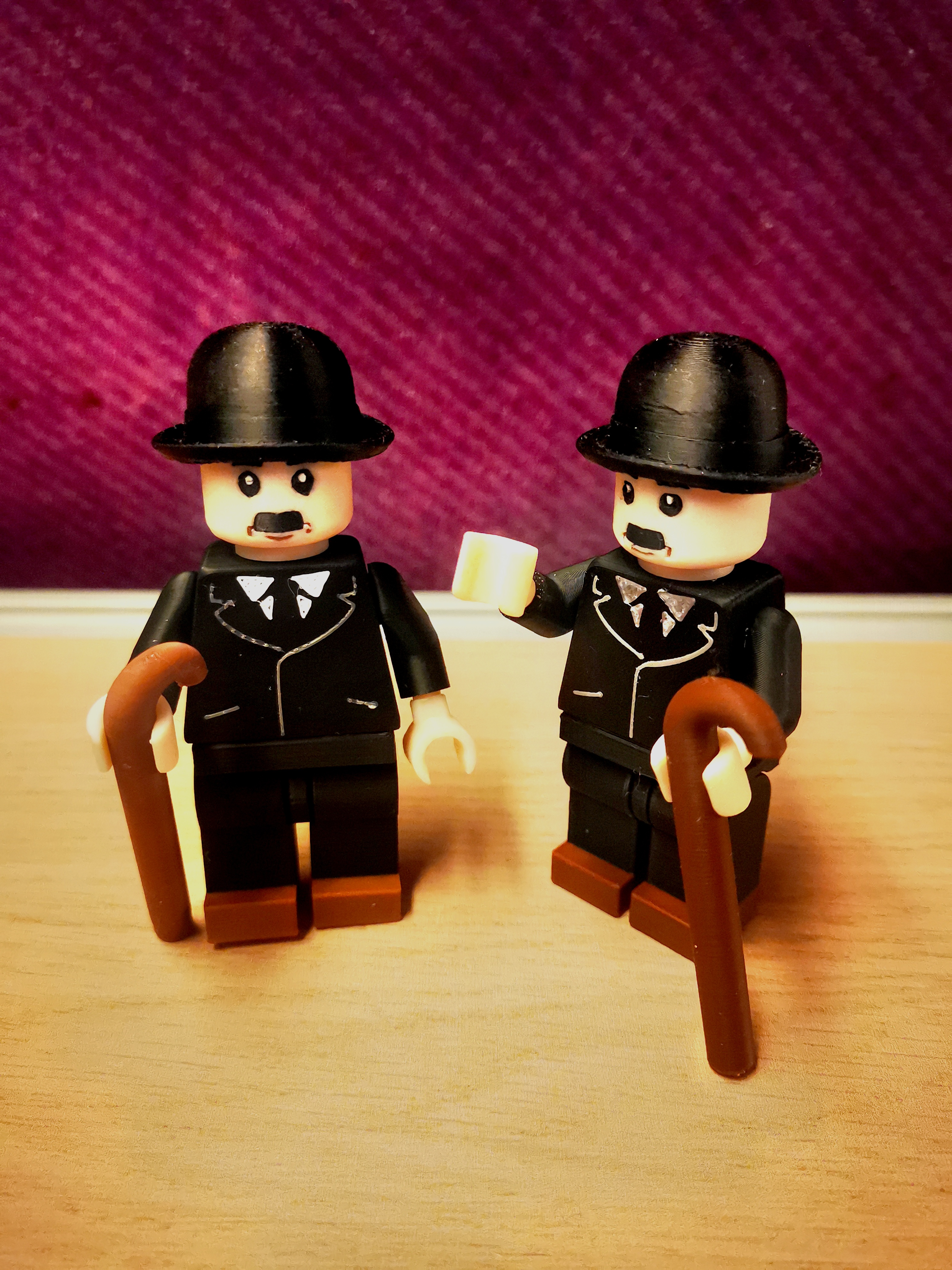 Paire Dupont & Dupond (style Playmobil)