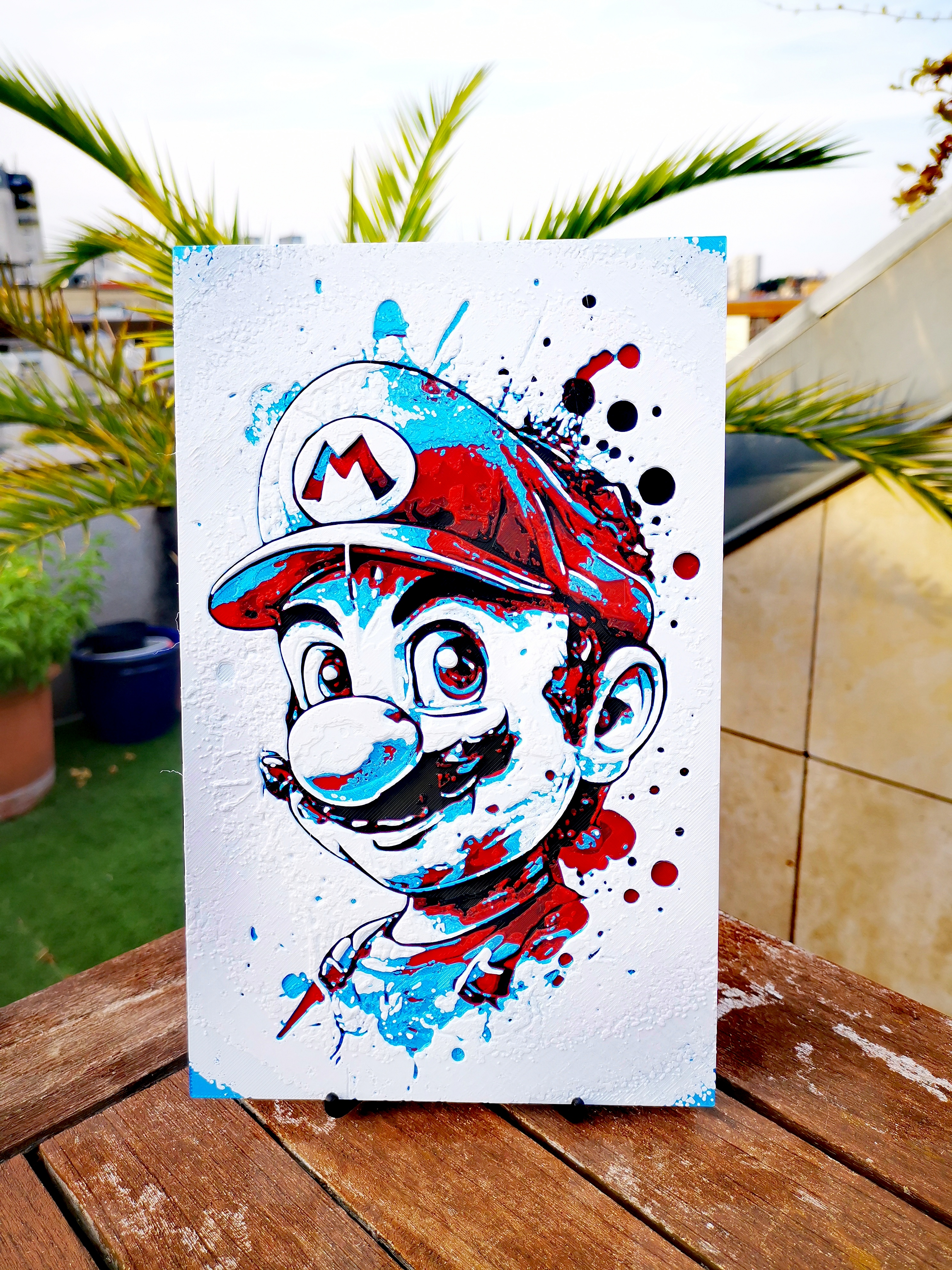 Gravure de Mario