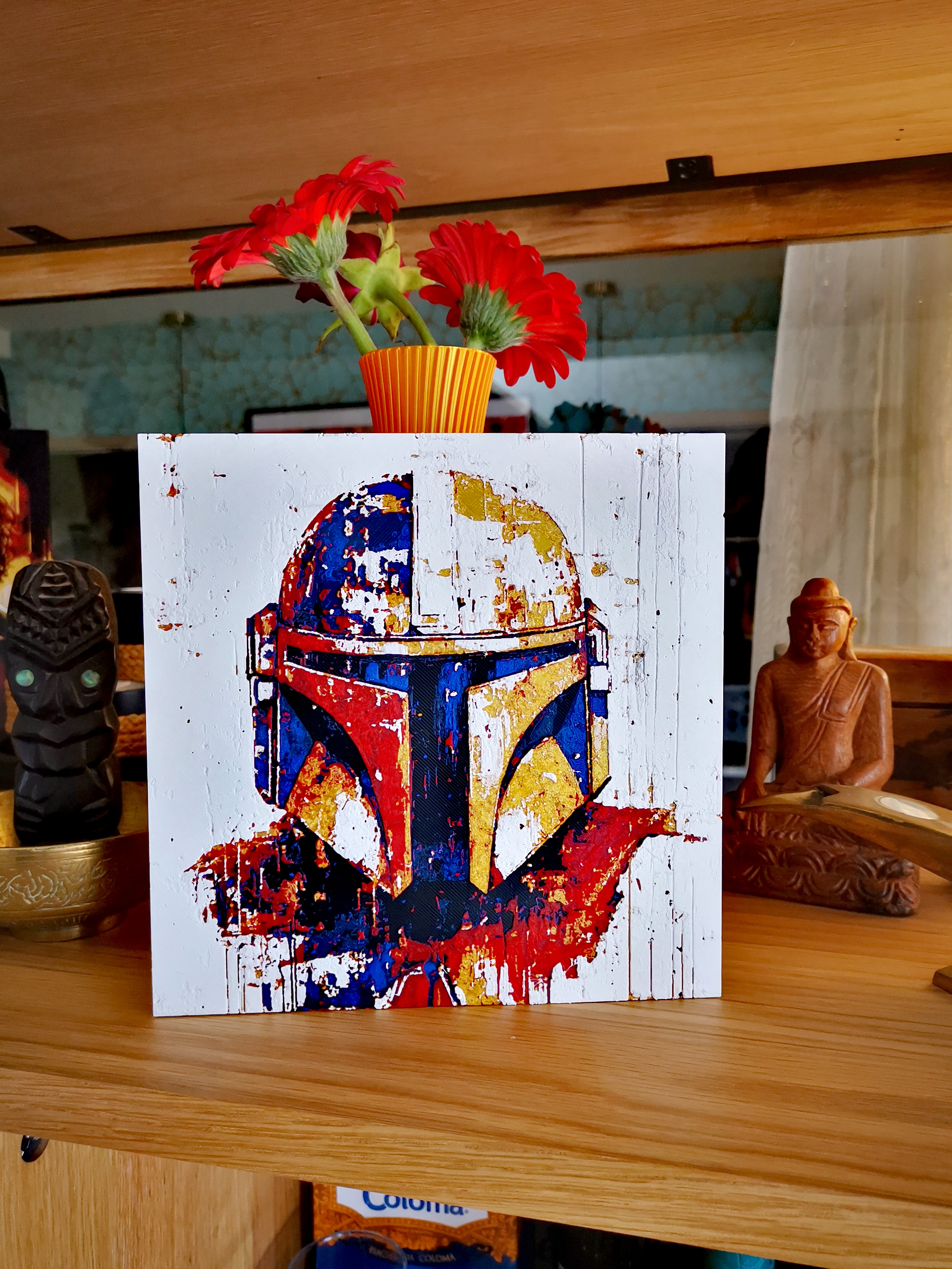 Gravure du Mandalorian