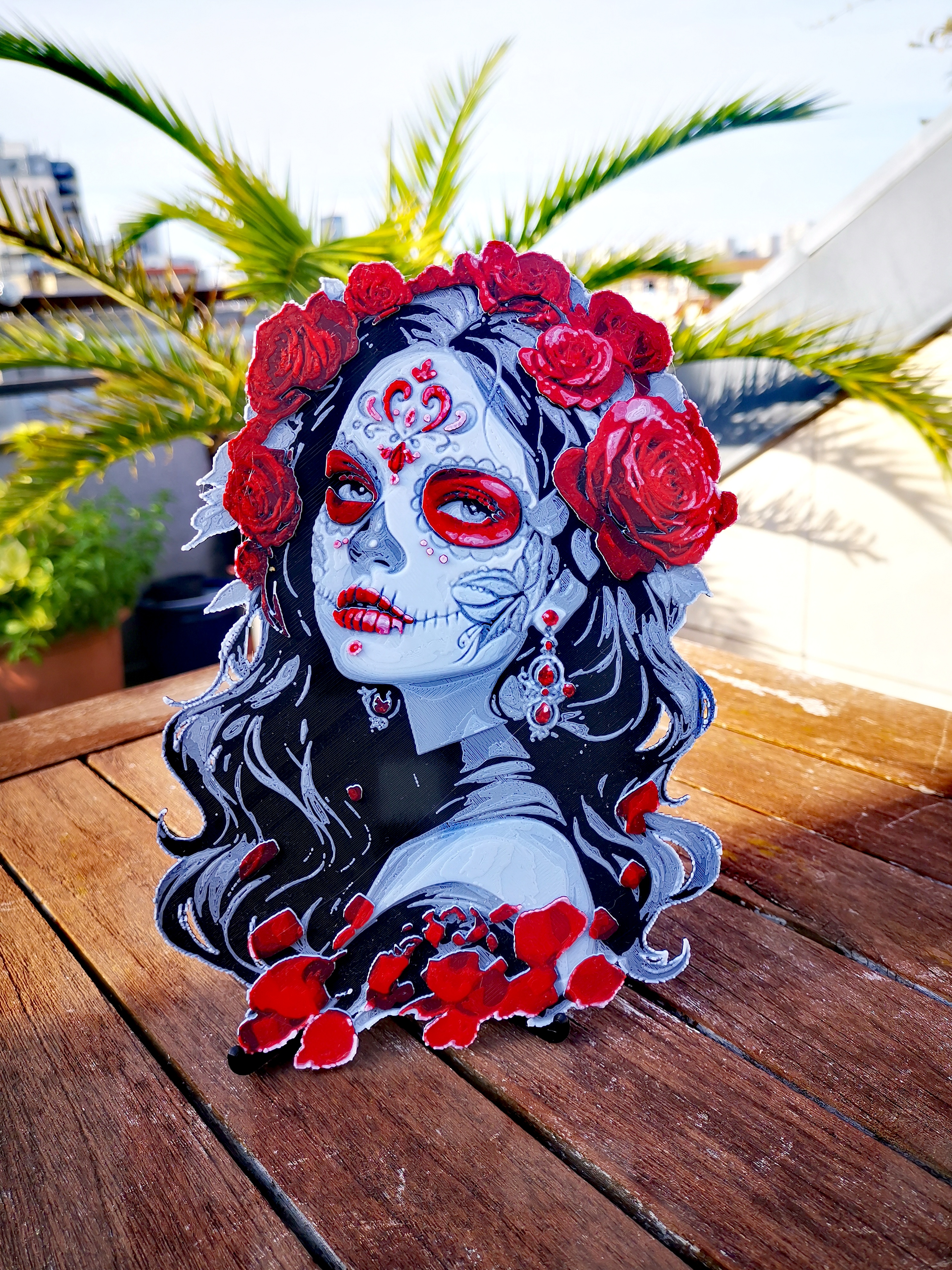 Gravure Pinup "Muerte"