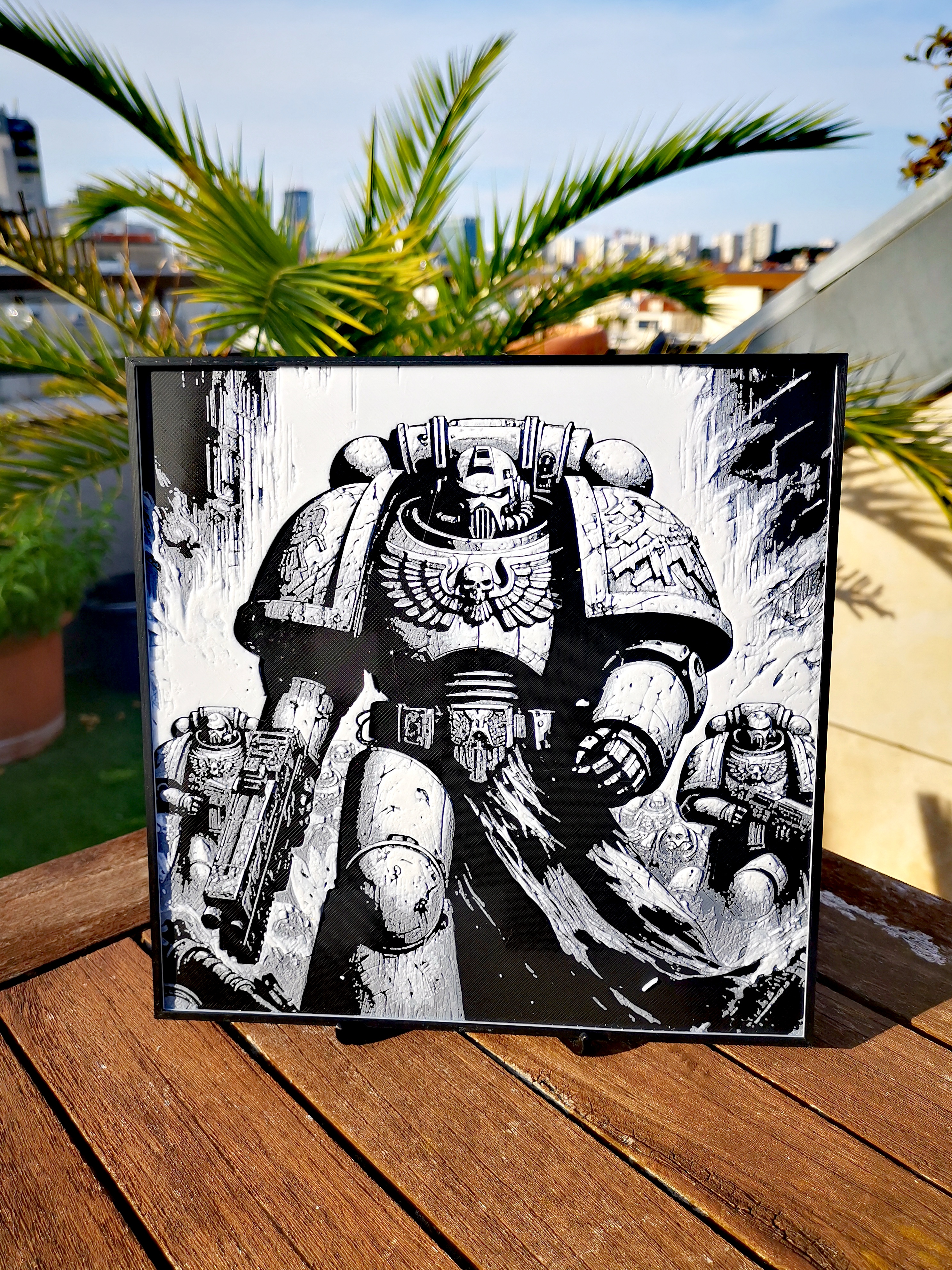 Gravure Space Marine