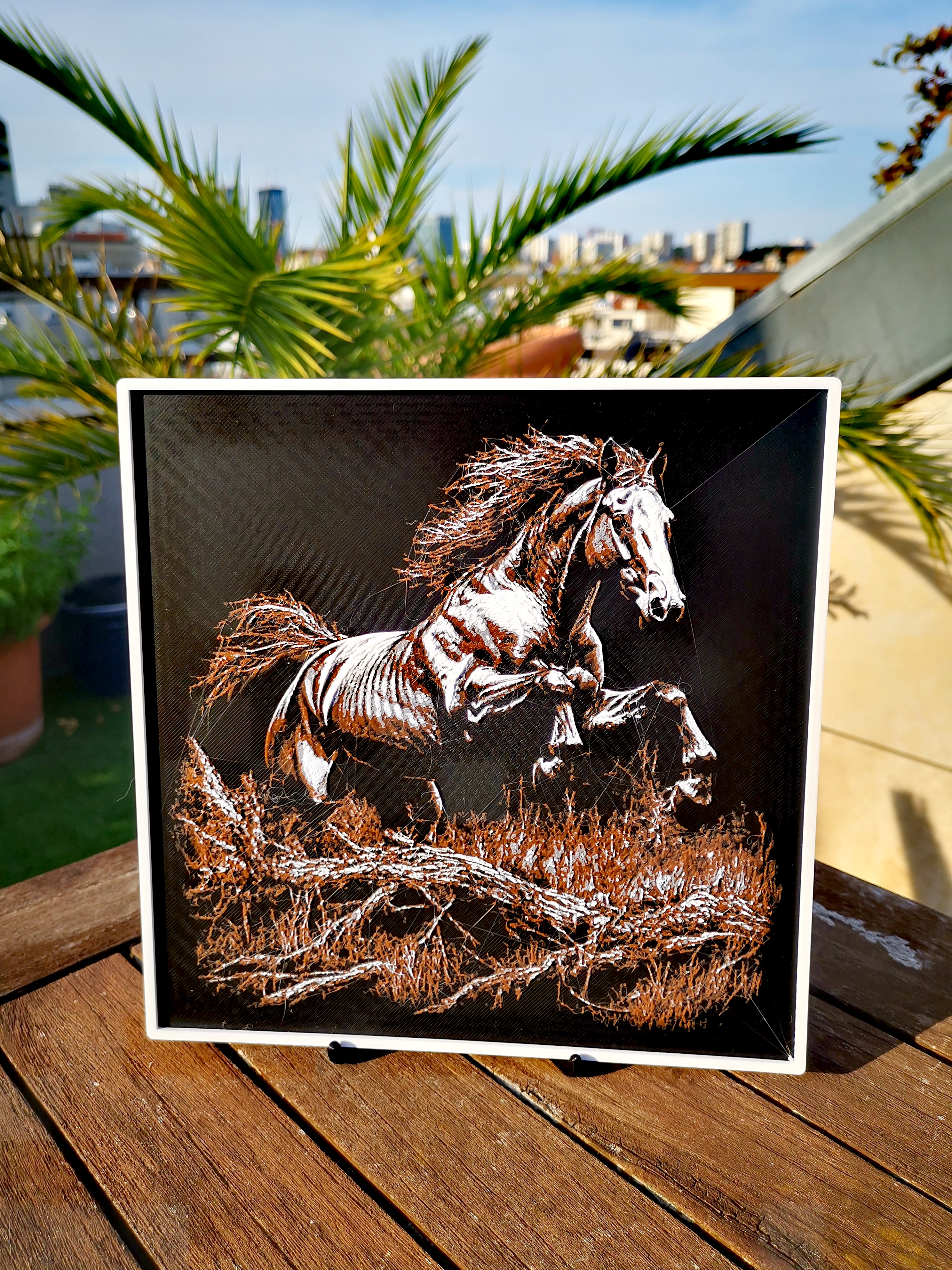 Gravure de Mustang