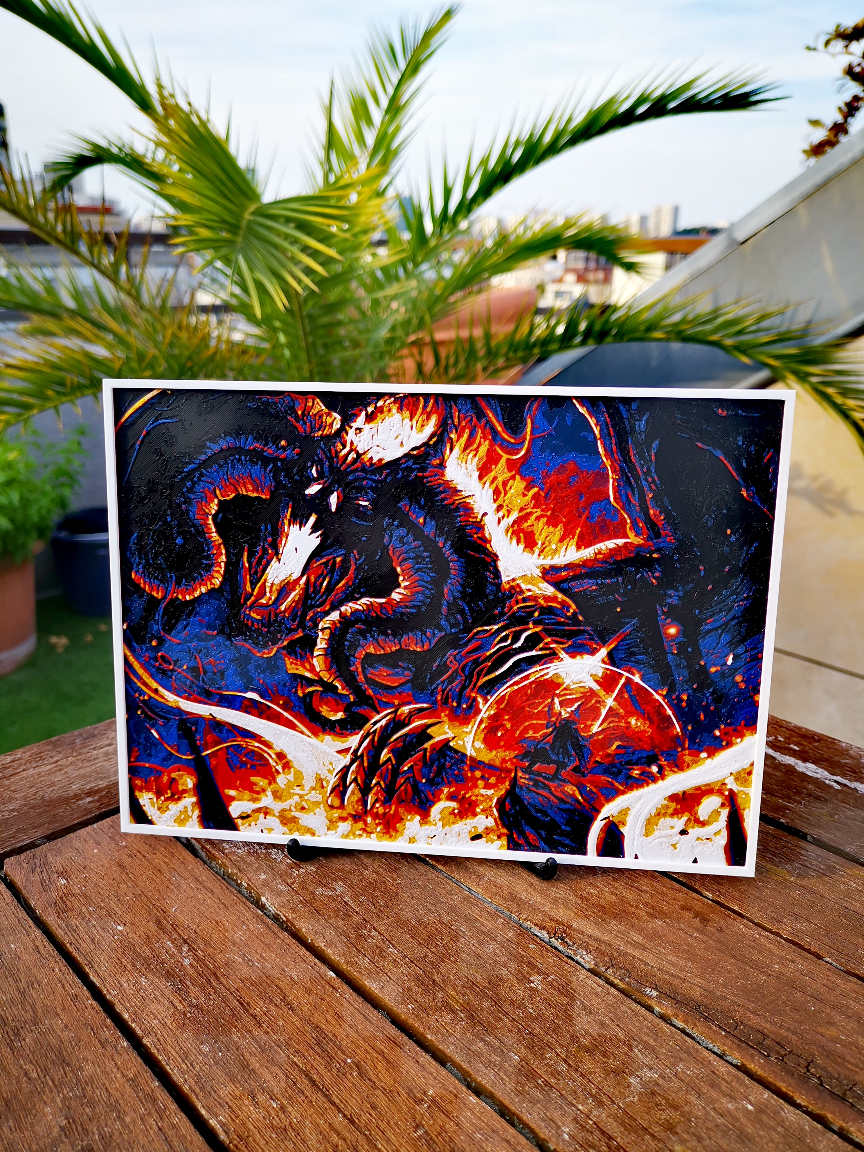 Gravure Balrog vs Gandalf