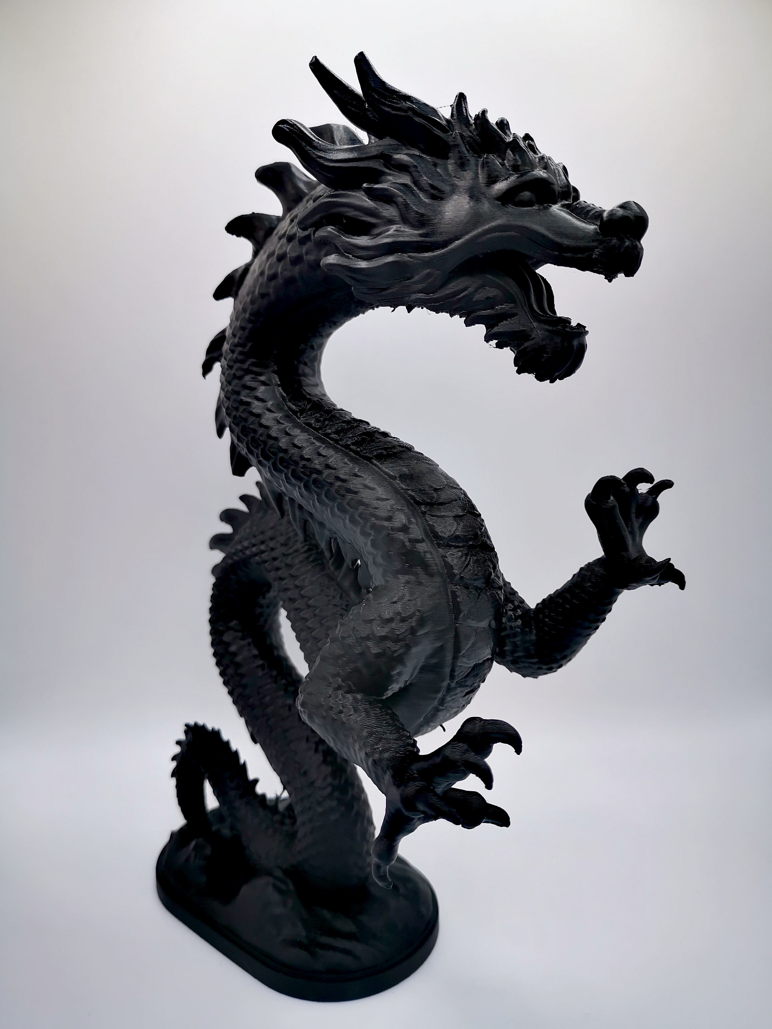 Sculpture de dragon