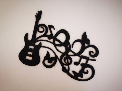 Art mural musical