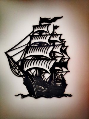 Bateau pirate - Wall Art