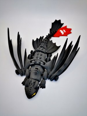 Dragon Krokmou articulé