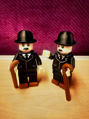 Paire Dupont & Dupond (style Playmobil)