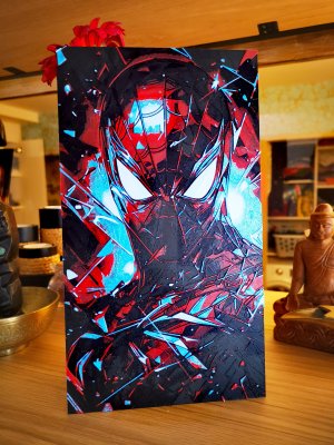 Gravure de Spider Man