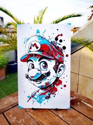 Gravure de Mario