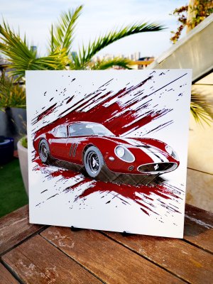 Gravure Ferrari 250 GTO