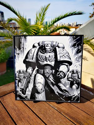 Gravure Space Marine