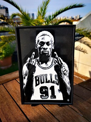 Gravure de Basketteur