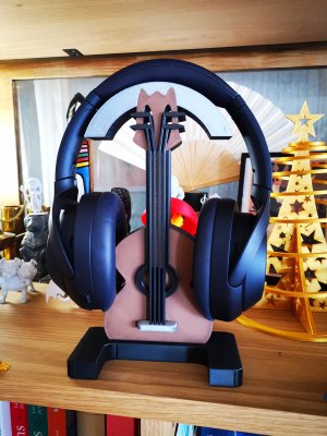 Porte-casque "Guitare"