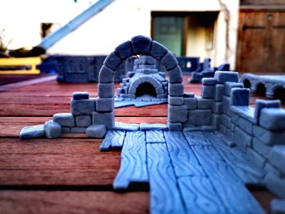 Décor de wargame (pack à constituer)