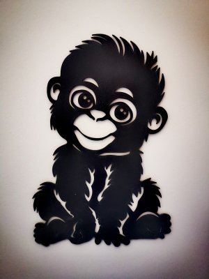 Bébé singe - Wall Art