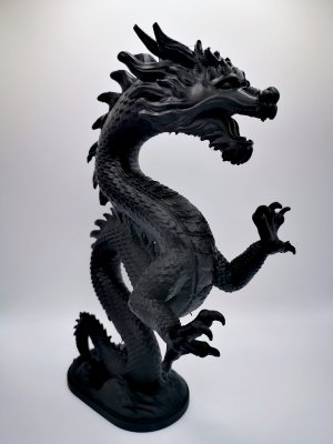 Sculpture de dragon